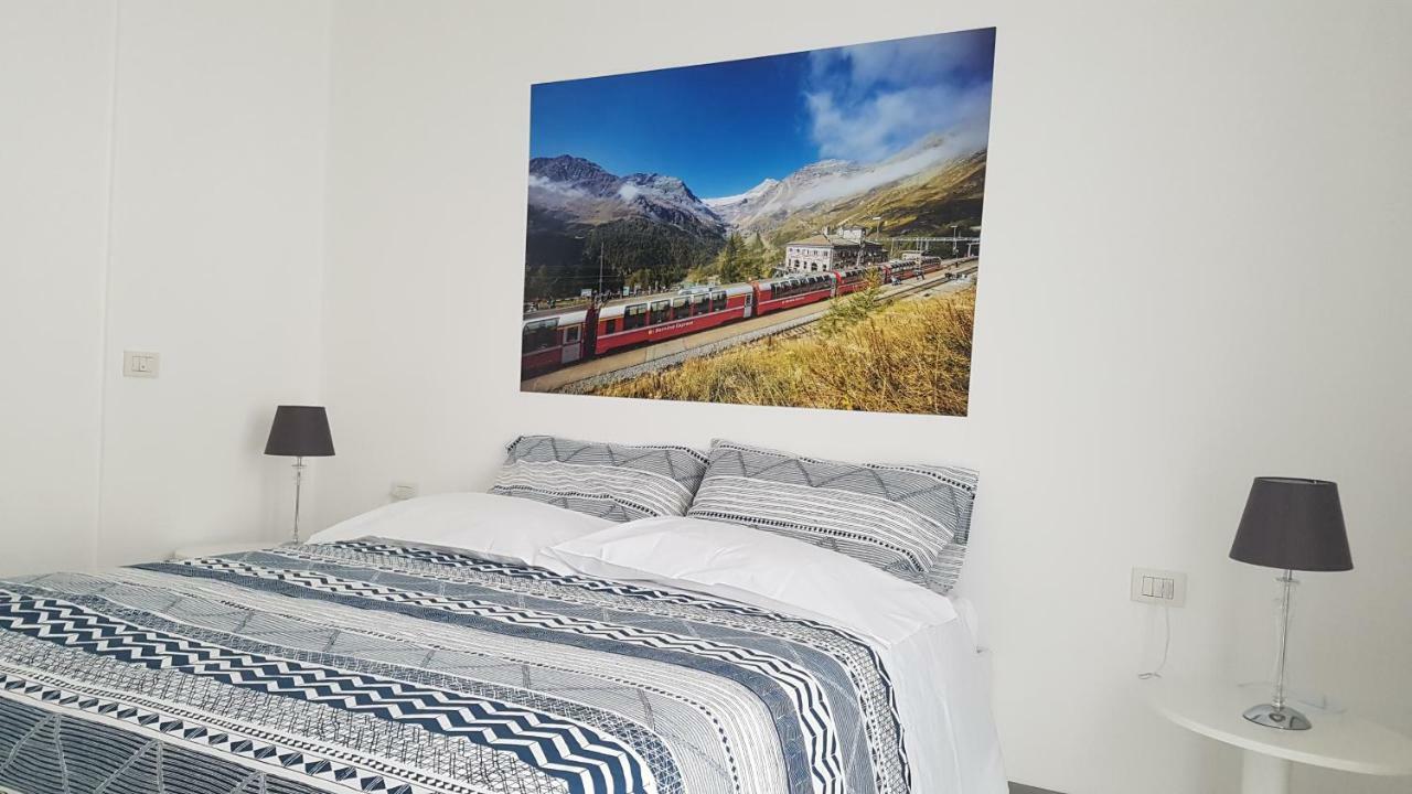 Apartamento Le Stanze Del Trenino Rosso Tirano Exterior foto